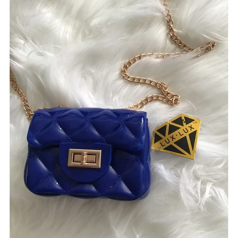 Quiltied jelly mini crossbody bag - Picture 2 of 4
